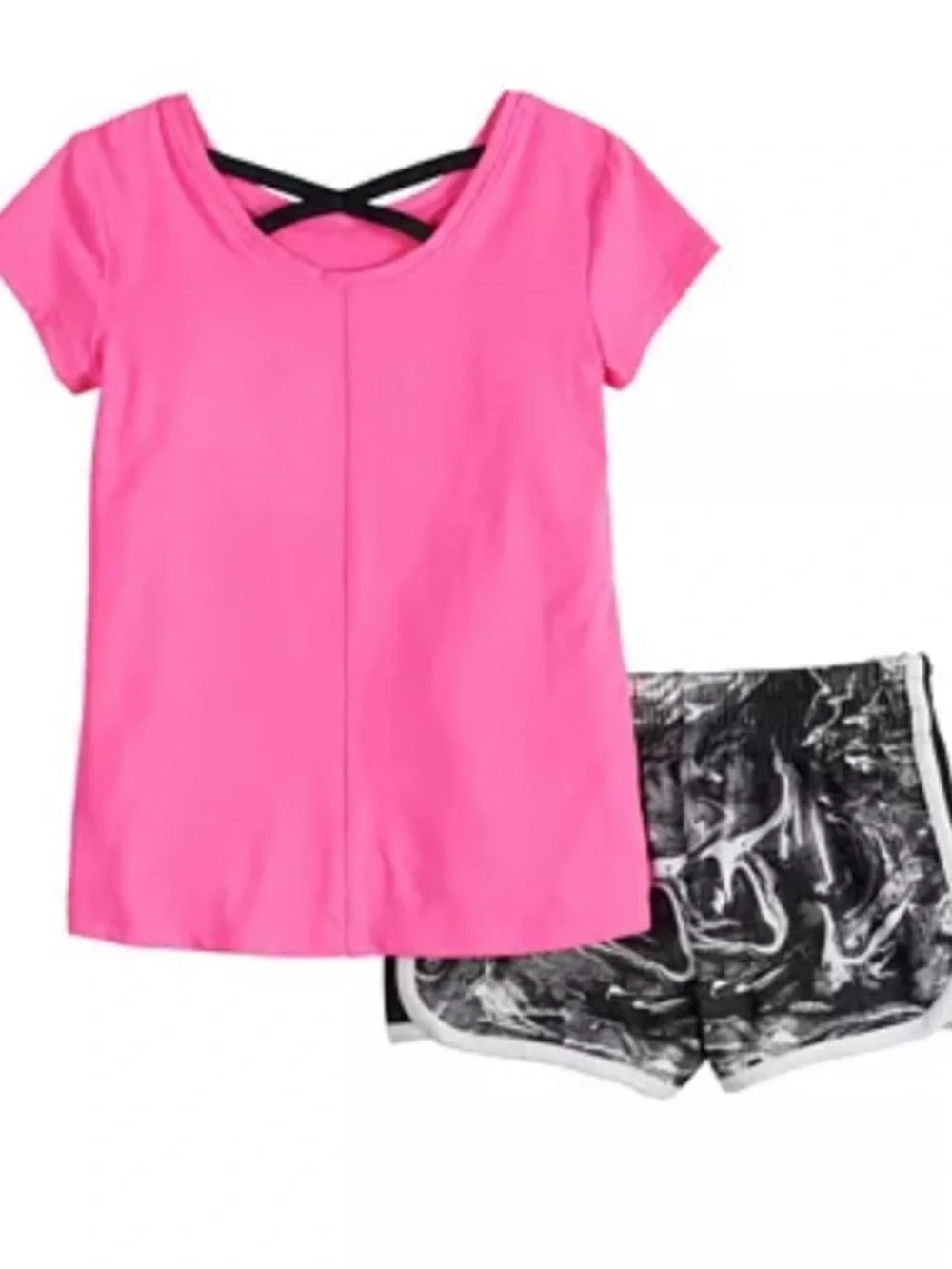 *2 SETS* Little Girls Jumping Beans summer 2-piece Tank Top Skirt Sets